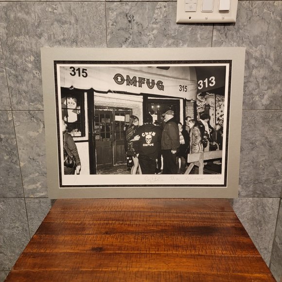 CGBG OMFUG Unique Signed Print From Closing, October, 2006 by Cynthia Mac Adams - Picture 2 of 8